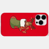 Coques Case-Mate iPhone Pajama X-Mas Qui Aime Les Rennes (Verso (horizontal))