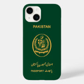 Coques Case-Mate iPhone Pakistan Voyage Passeport Imprimer Souvenir (Verso)