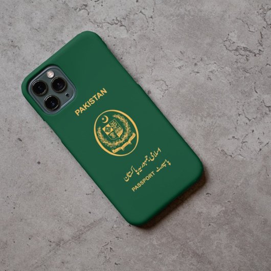 Coques Case-Mate iPhone Pakistan Voyage Passeport Imprimer Souvenir