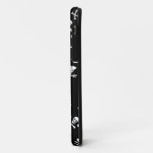 COQUES Case-Mate iPhone PÂLE DE PIRATES NOIRES, OBJETS TRAVERSÉS, ÉPINES (Dos/Gauche)