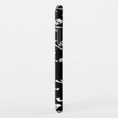 COQUES Case-Mate iPhone PÂLE DE PIRATES NOIRES, OBJETS TRAVERSÉS, ÉPINES (Dos/Droite)