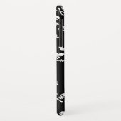 COQUES Case-Mate iPhone PÂLE DE PIRATES NOIRES, OBJETS TRAVERSÉS, ÉPINES (Dos/Gauche)