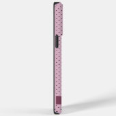 Coques Case-Mate iPhone Pale Lavande Purple Pastel Pink Point (Verso / Droite)