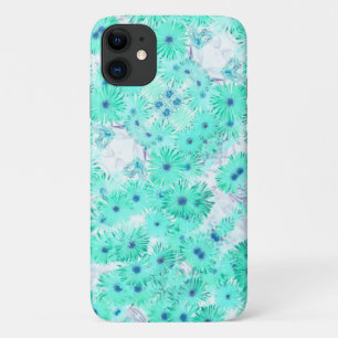 Case-Mate iPhone Case Pale Turquoise Pastel Fleurs sauvages iPhone 11 Co