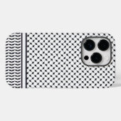 Coques Case-Mate iPhone Palestine Arabe traditionnel Keffiyeh (Verso (horizontal))