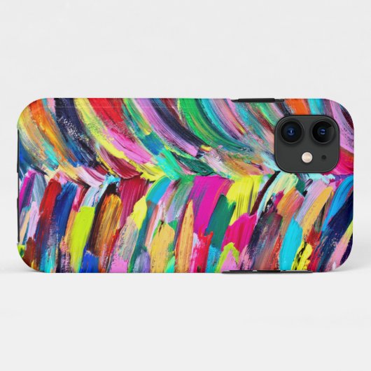 Coques Case-Mate iPhone Palette d'artiste colorée (Dos (Horizontal))
