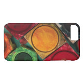 Coques Case-Mate iPhone Palette de boîte à peinture aquarelle pour artiste (Dos (Horizontal))