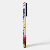 Coques Case-Mate iPhone PALETTE DE COULEUR ARTISTE MONOGRAMME Noir (Verso / Droite)