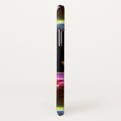 Coques Case-Mate iPhone PALETTE DE COULEUR ARTISTE MONOGRAMME Noir (Dos/Droite)