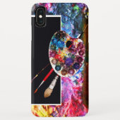 Coques Case-Mate iPhone PALETTE DE COULEUR ARTISTE, Noir (Dos)