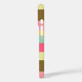 Coques Case-Mate iPhone Palette de couleurs rayées d'été (Verso / Gauche)