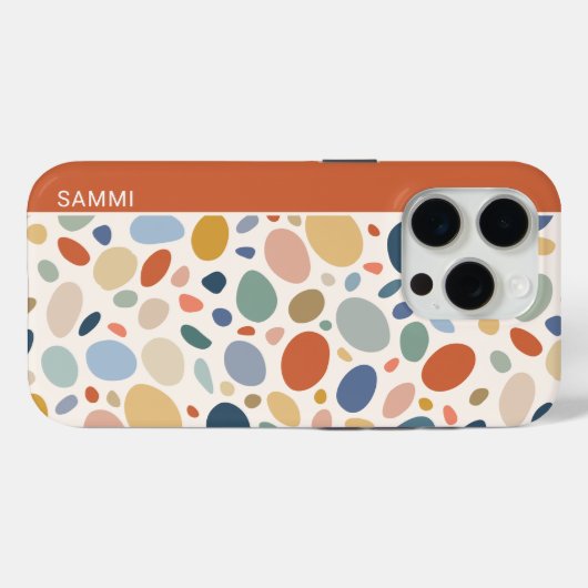 Coques Case-Mate iPhone Palette de galets (Verso (horizontal))