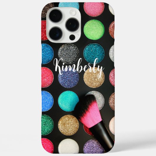 Coques Case-Mate iPhone Palette d'ombre parties scintillant (Verso)