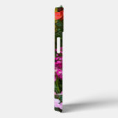 Coques Case-Mate iPhone Palissade jaune avec jardin fleuri dans (Verso / Droite)