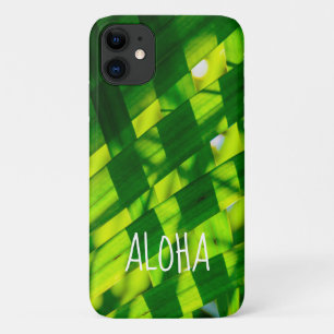 Case-Mate iPhone Case Palm Feuilles Plaid, Kapaa, Kauai, Hawaii