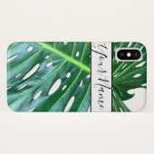 Coques Case-Mate iPhone Palm Leaf, feuillage tropical, forêt tropicale (Dos (Horizontal))