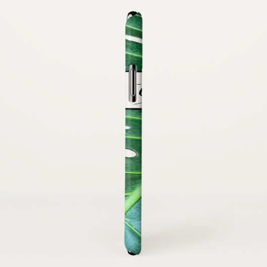 Coques Case-Mate iPhone Palm Leaf, feuillage tropical, forêt tropicale (Dos/Droite)