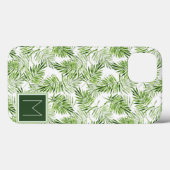 Coques Case-Mate iPhone Palm Leaves | monogram (Verso (horizontal))