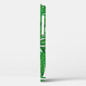 Coques Case-Mate iPhone Palm Monstera Motif sans couture. Tropique verte b (Verso / Gauche)