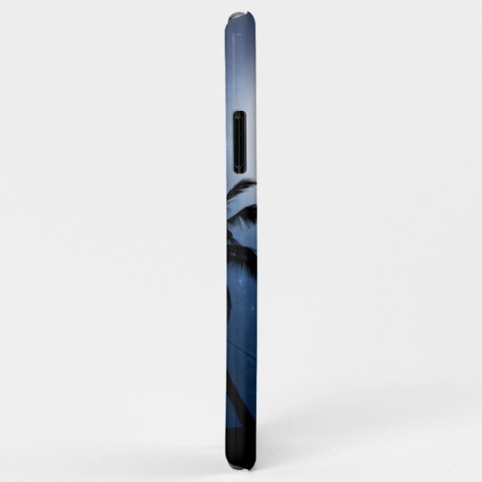 Coques Case-Mate iPhone Palm trees in the moonlight (Dos/Droite)