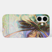 Coques Case-Mate iPhone Palmier arc-en-ciel Abstrait (Verso (horizontal))