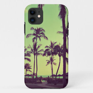 Coque iPhone 11 Palmier calme