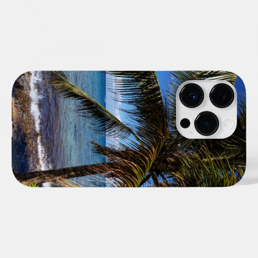 Coques Case-Mate iPhone Palmier et Océan (Verso (horizontal))