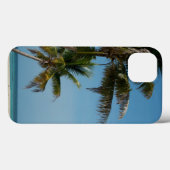 Coques Case-Mate iPhone Palmier et plage de sable blanc (Verso (horizontal))