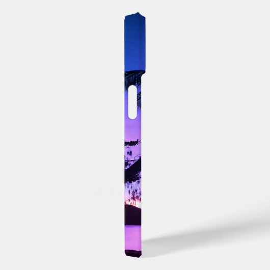 Coques Case-Mate iPhone Palmier sur l'île tropicale | Personnalisé (Verso / Droite)