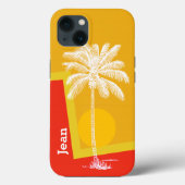 Coques Case-Mate iPhone Palmier tropical (Verso)