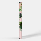 Coques Case-Mate iPhone Palmier Tropical Rose-Brut (Verso / Droite)