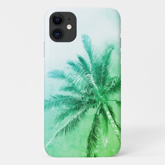 Coques Case-Mate iPhone Palmier Vert (Dos)