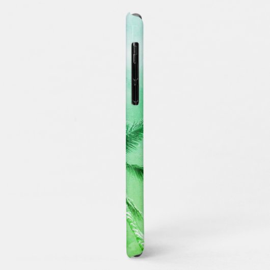 Coques Case-Mate iPhone Palmier Vert (Dos/Gauche)