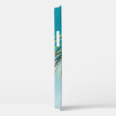 Coques Case-Mate iPhone Palmier vert sous ciel bleu (Verso / Droite)