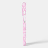 Coques Case-Mate iPhone Palmier Zebra Hawaïen Tropical Rose (Verso / Gauche)