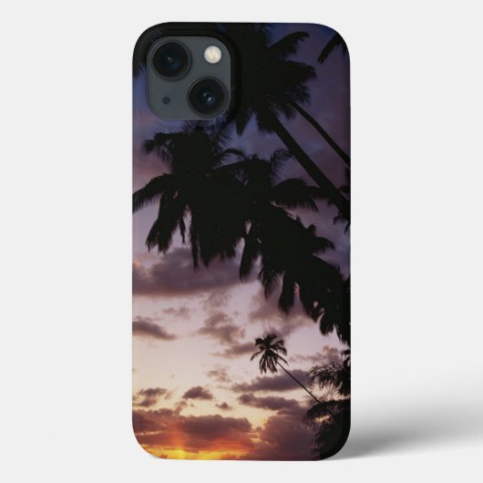 Coques Case-Mate iPhone Palmiers au bord de la mer (Verso)