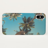 Coques Case-Mate iPhone Palmiers au cru tropical de plage (Dos (Horizontal))