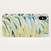 Coques Case-Mate iPhone Palmiers éclairés - Palmiers Feuilles (Dos (Horizontal))