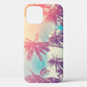 Case-Mate iPhone Case Palmiers en silhouette, coucher de soleil abstrait