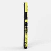 Coques Case-Mate iPhone Palmiers et eau - Jaune (Dos/Droite)