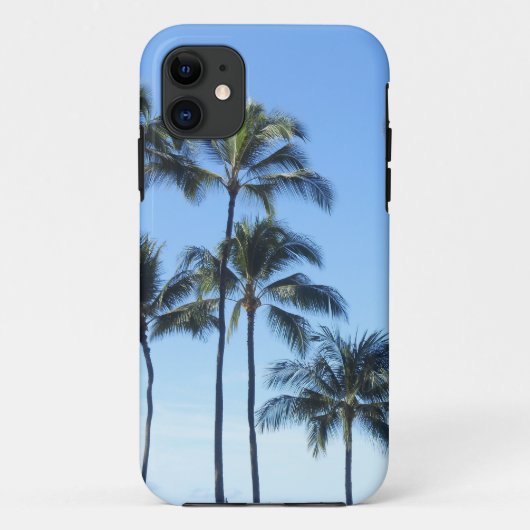 Coques Case-Mate iPhone Palmiers hawaïens (Dos)
