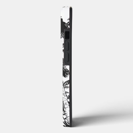 Coques Case-Mate iPhone Palmiers noirs (Verso / Gauche)