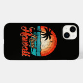 Coques Case-Mate iPhone Palmiers Plage Hawaïenne (Verso (horizontal))