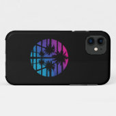Coques Case-Mate iPhone Palmiers Plage Hawaïenne Vacances d'Été (Dos (Horizontal))