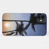 Coques Case-Mate iPhone palmiers silhouettes (Dos (Horizontal))