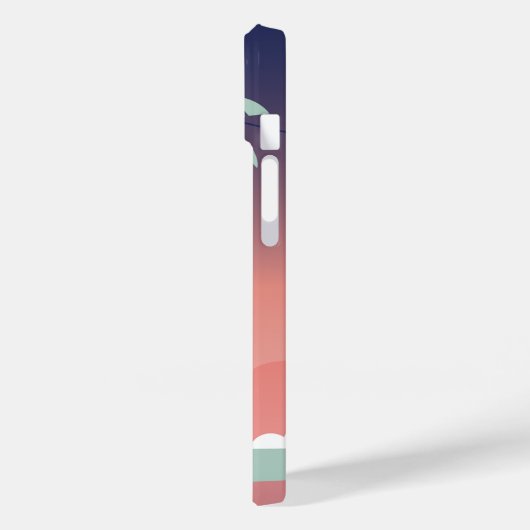 Coques Case-Mate iPhone Palmiers, Surf, Plage String Lights (Verso / Gauche)