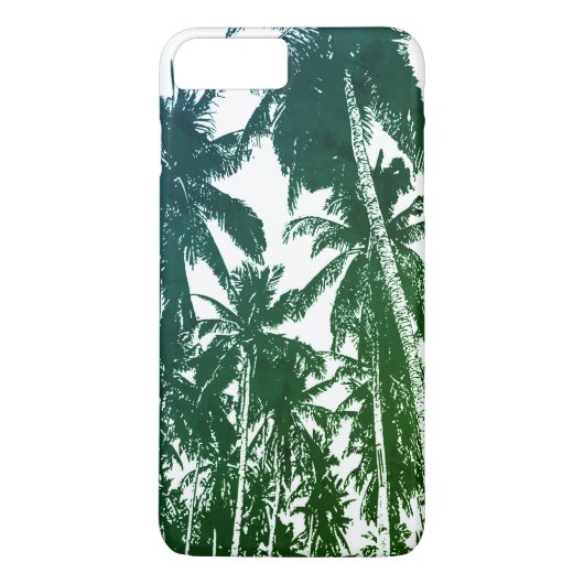 Coques Case-Mate iPhone Palmiers tropicaux (Dos)