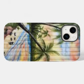 COQUES Case-Mate iPhone PALMIERS TROPICAUX AVEUGLES DE PLAGE (Verso (horizontal))