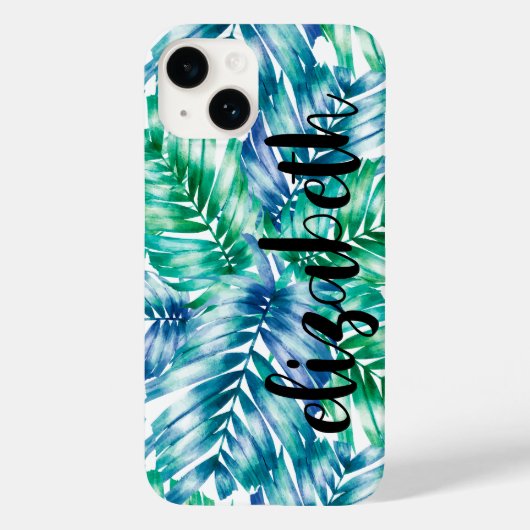 Coques Case-Mate iPhone Palmiers Tropicaux Coque-Mate (Verso)