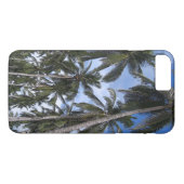 Coques Case-Mate iPhone Palmiers tropicaux en couleur (Dos (Horizontal))